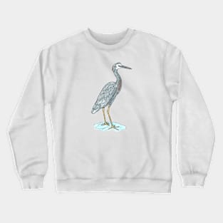 White-faced Heron Crewneck Sweatshirt